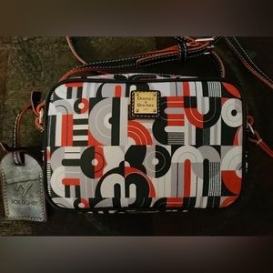 Dooney & Bourke TY for Disney Geometric Mickey Mouse 
Crossbody Handbag
